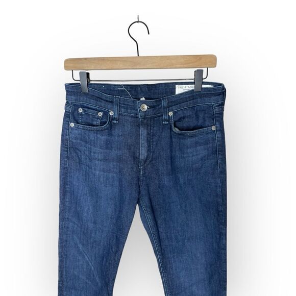 Rag & Bone Cate Mid-Rise Ankle Skinny in April Wash Size 27 - Picture 4 of 9